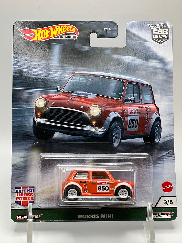 Hot Wheels Premium: Car Culture British Horsepower #3/5 - Morris Mini