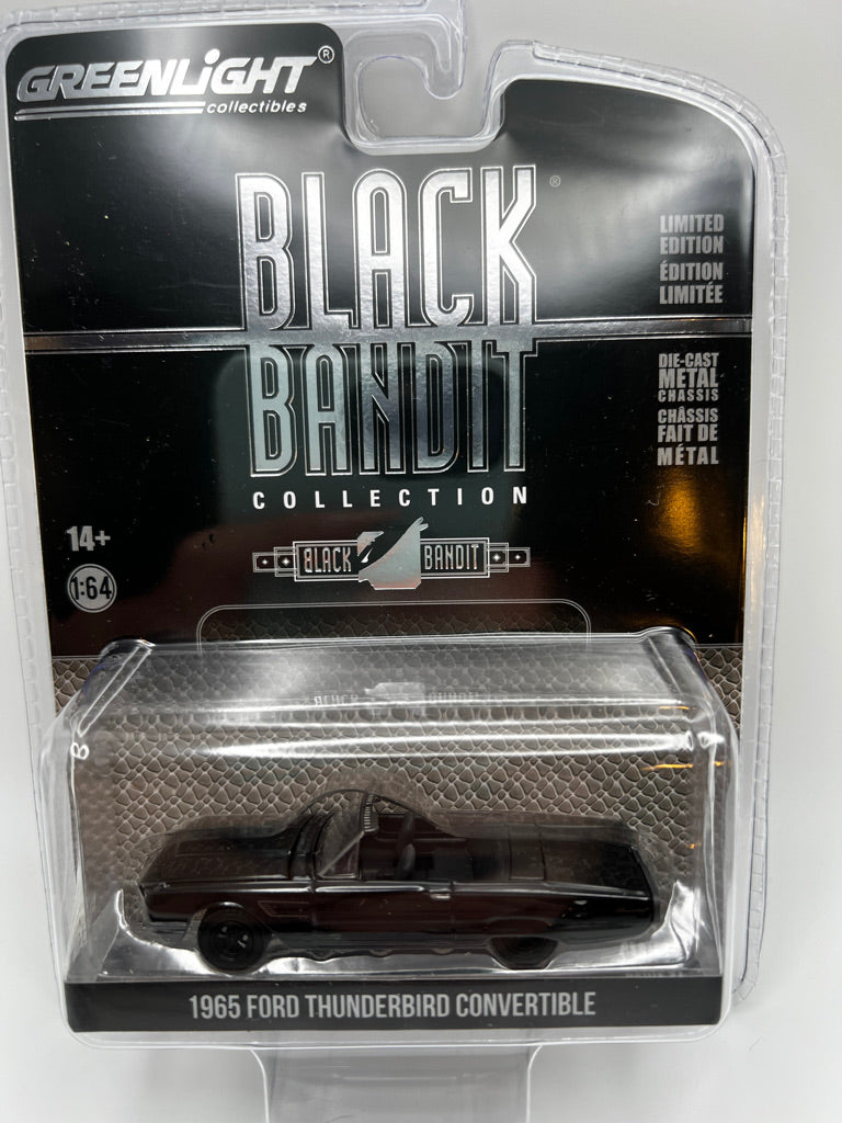 Greenlight Black Bandit Series 27 - 1965 Ford Thunderbird Convertible