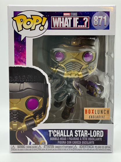 Funko Pop! Marvel - T'Challa Star-Lord (What If...?) BoxLunch Exclusive #871