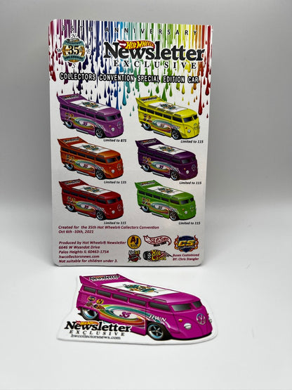 Hot Wheels 35th Anniversary Newsletter Exclusive Collectors Convention Special Edition Car