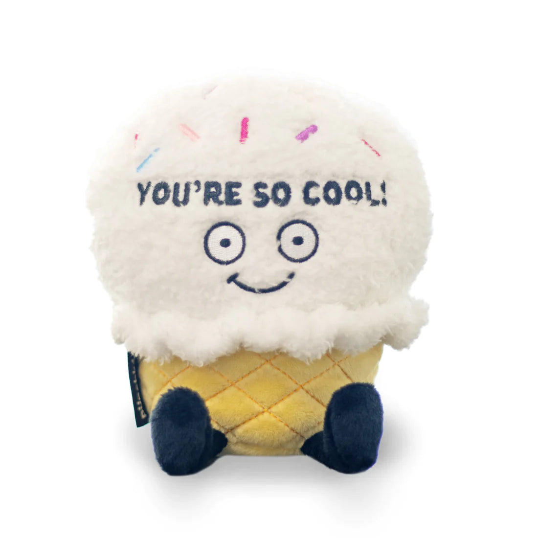 Punchkins - "You're So Cool!" Novelty Plush Ice Cream Cone Holiday Gift