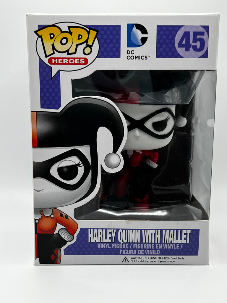 ¡Funko Pop! DC - Harley Quinn con mazo