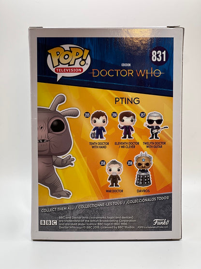 ¡Funko Pop! TV - Doctor Who - Pting (Exclusivo de la Convención de Verano de 2019) #831