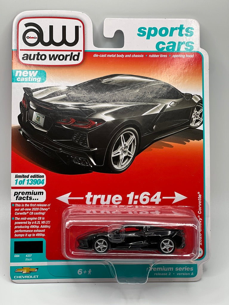 Auto World Premium Modern Muscle - Toyota Supra 1996 (perla verde joya profunda)