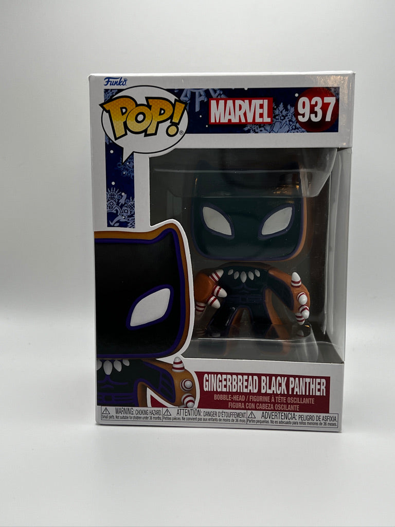 ¡Funko Pop! Marvel - Pantera Negra de pan de jengibre