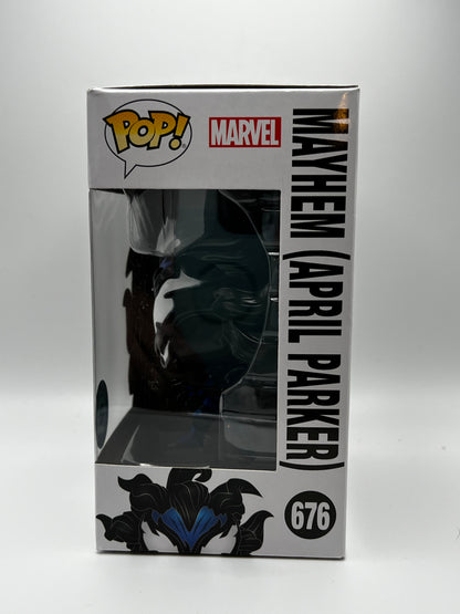 ¡Funko Pop! Marvel - Mayhem (April Parker) Pop in a Box Exclusivo #676