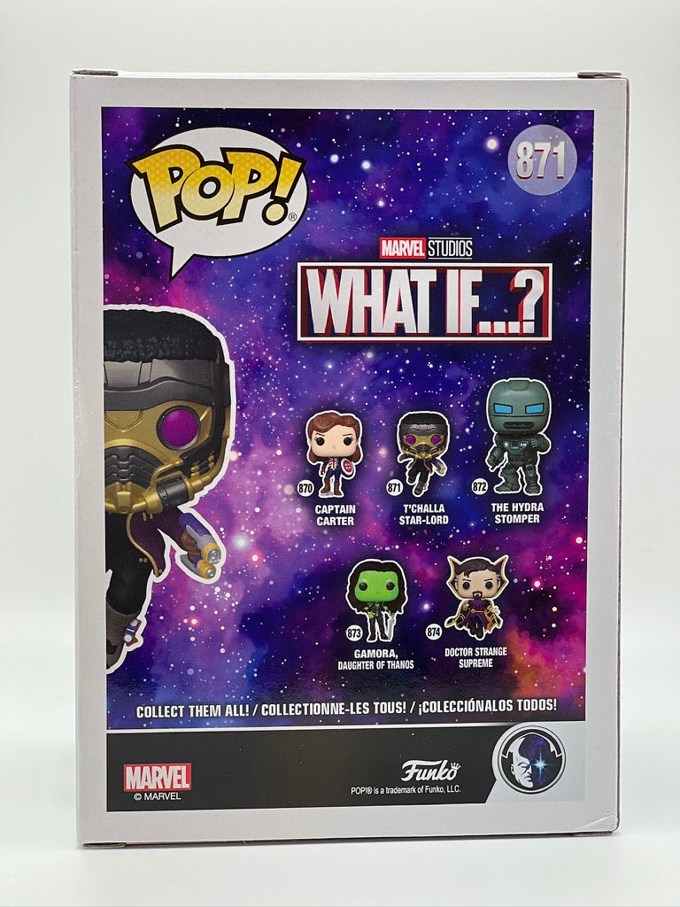 Funko Pop! Marvel - T'Challa Star-Lord (What If...?) BoxLunch Exclusive #871