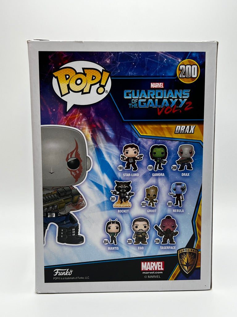 ¡Funko Pop! Marvel - Drax (Guardianes de la Galaxia Vol. 2) #200