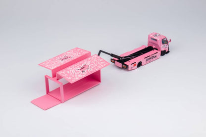 Camión con alas de gaviota personalizado MicroTurbo - Hoonipigasus Pink