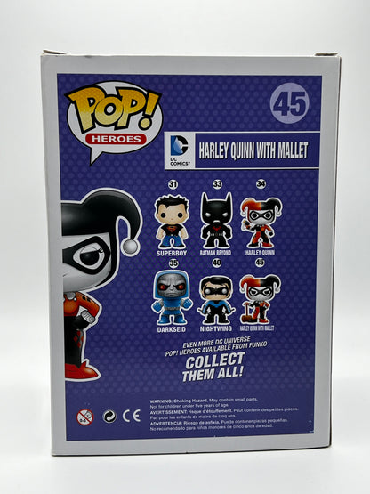 ¡Funko Pop! DC - Harley Quinn con mazo