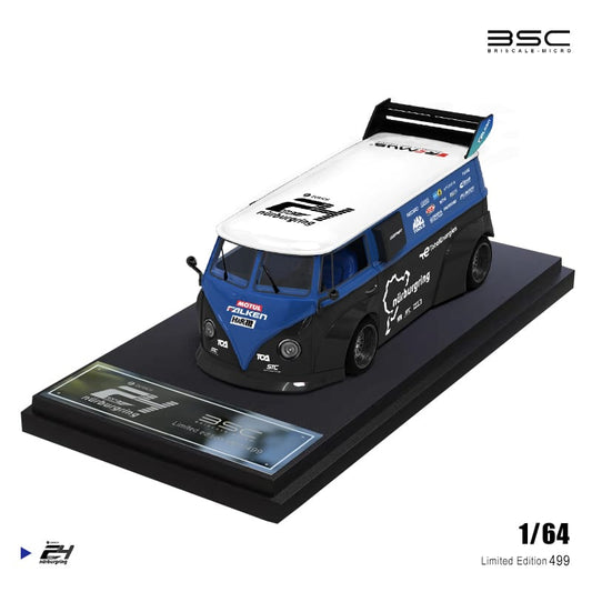 BSC - Volkswagen T1 Modificado azul/negro (sin figura)