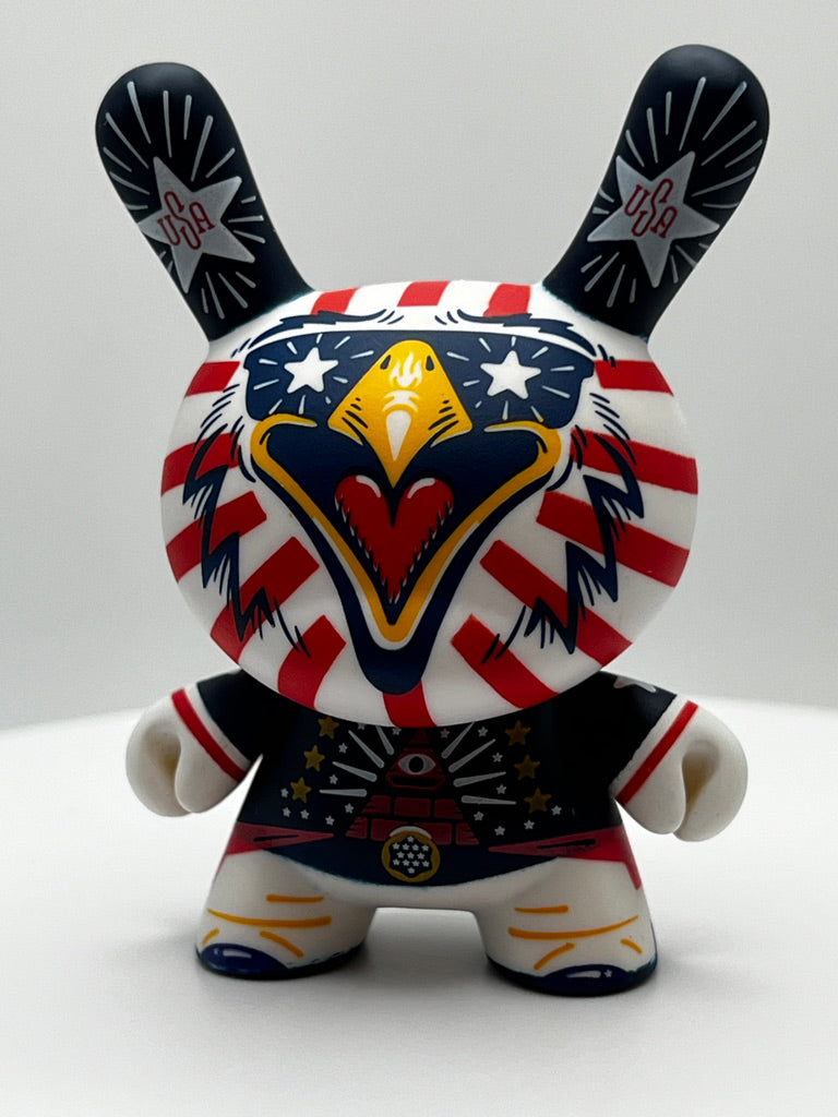 Kidrobot Kronk Dunny Indie Eagle 3" 4th of July Independence Day