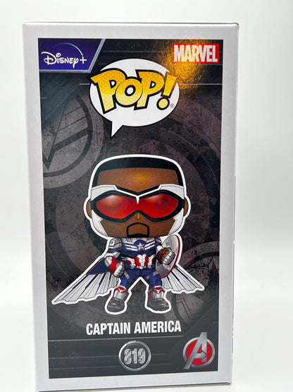 Funko Pop! Marvel - Captain America  *Sam Wilson* (Falcon & Winter Soldier) Gamestop Exclusive #819