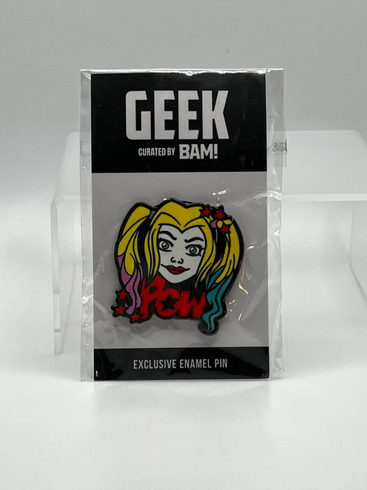 Bam! Exclusive Enamel Pin - Harley Quinn