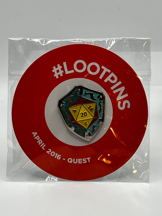 #Lootpins - April 2016 Pin - Quest