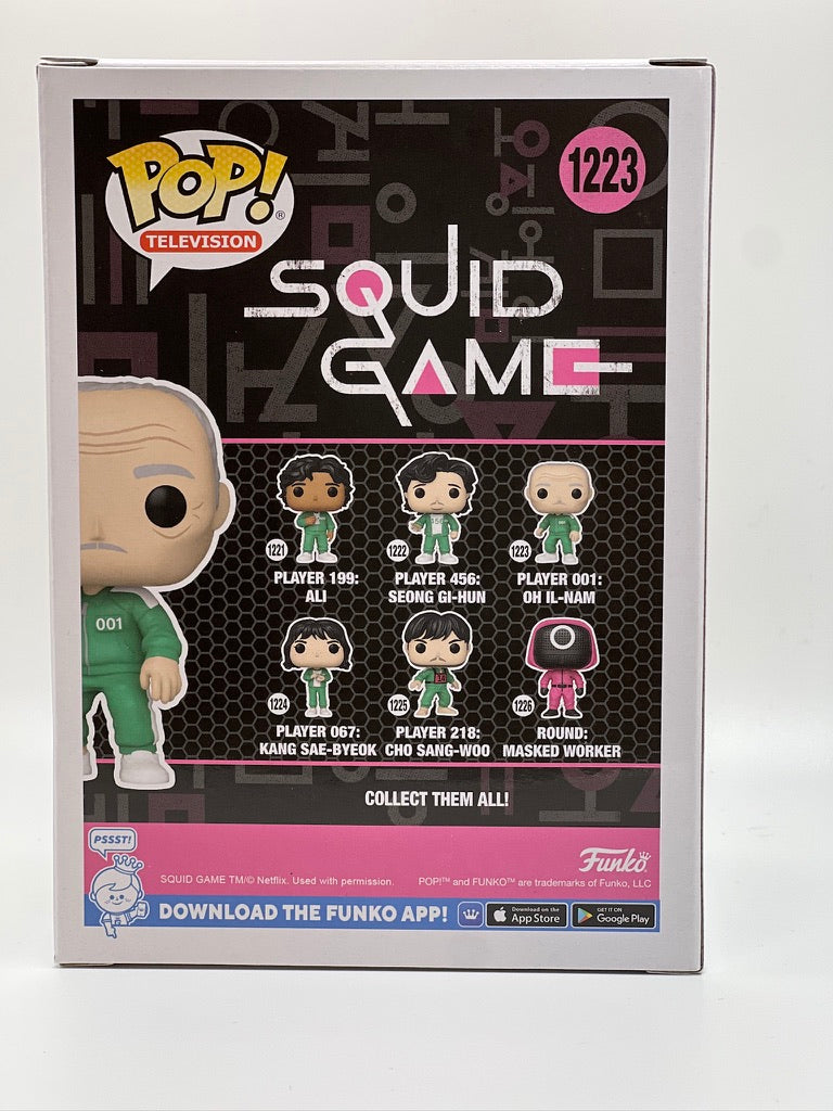 ¡Funko Pop! TV - El juego del calamar - Jugador 001 Oh Il-Nam