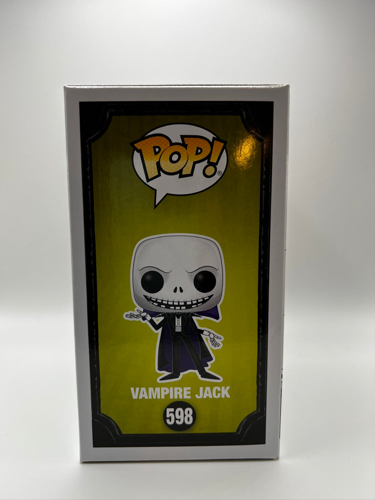 ¡Funko Pop! Disney - Vampire Jack (Pesadilla antes de Navidad) Tema candente exclusivo