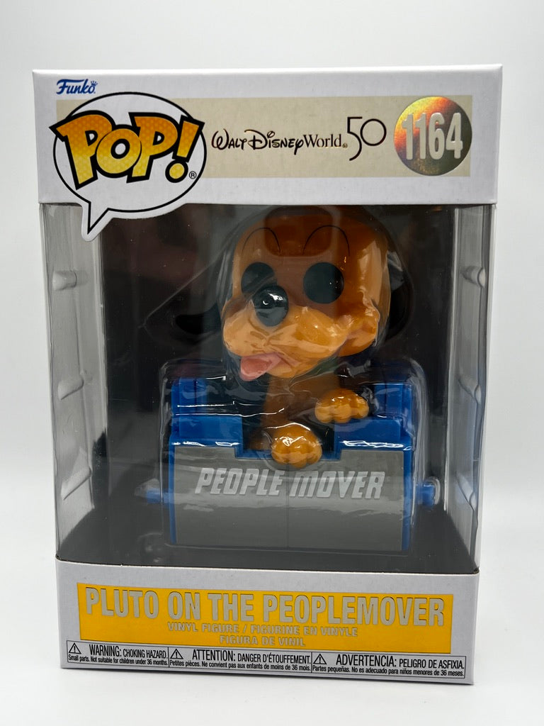 ¡Funko Pop! Disney - Plutón en el Peoplemover (50 aniversario de Walt Disney World)