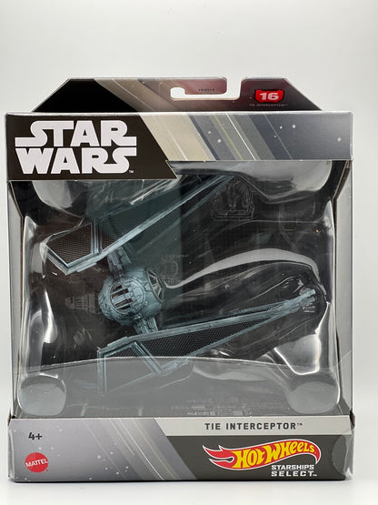 Star Wars Hot Wheels Starships Seleccione Escala 1:50