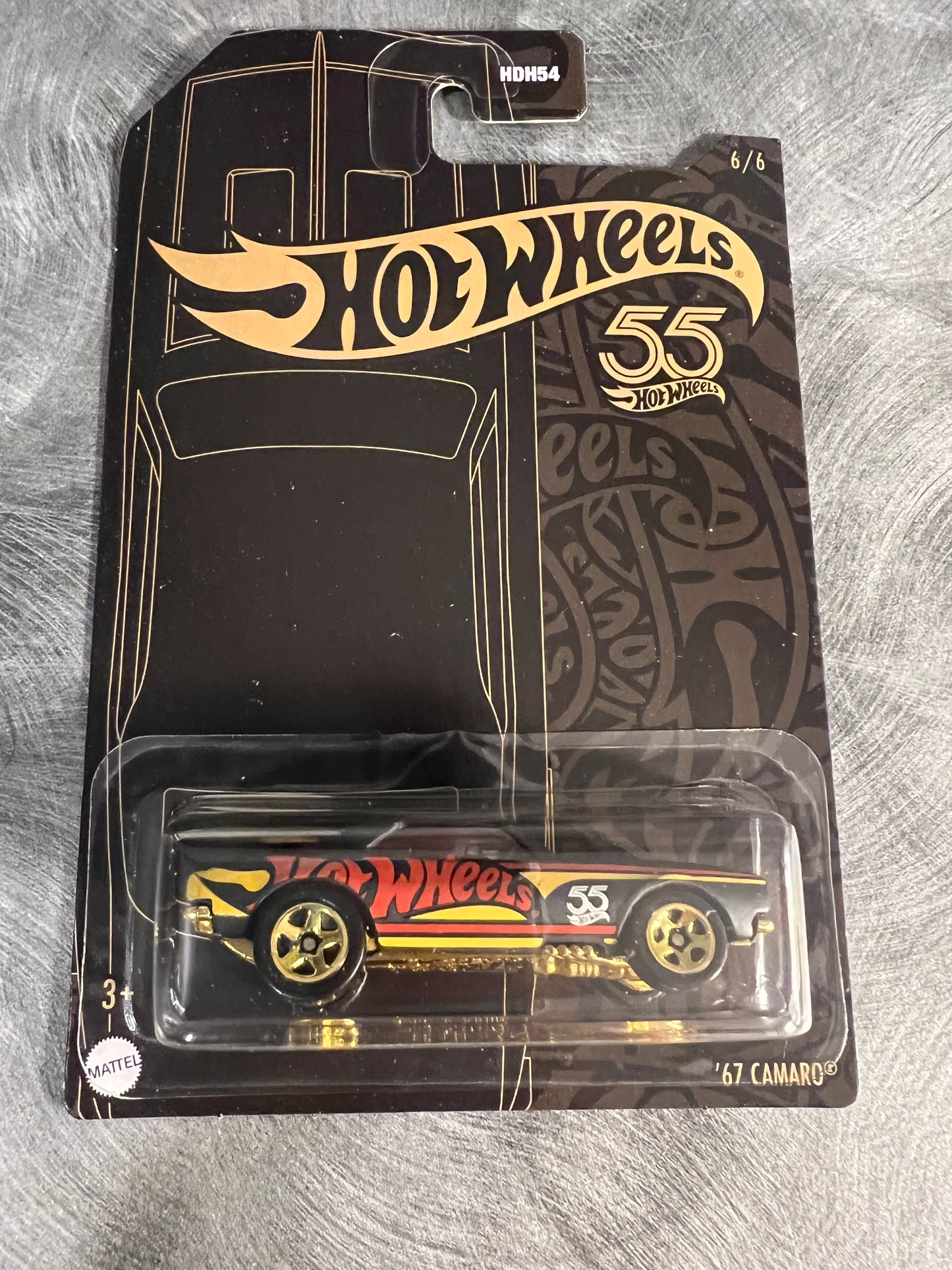 Hot Wheels 55 Aniversario Perlado y Cromo