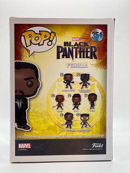 ¡Funko Pop! Marvel - T'Challa *Túnica Negra* (Pantera Negra) #351