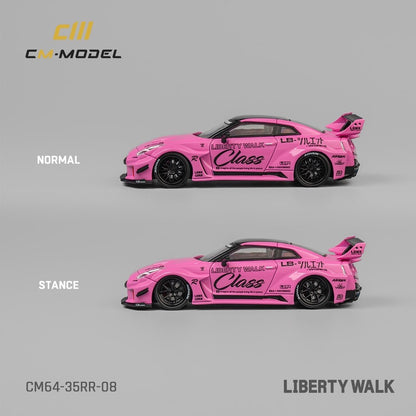 CM Model - Nissan LBWK GT35RR (Pink)