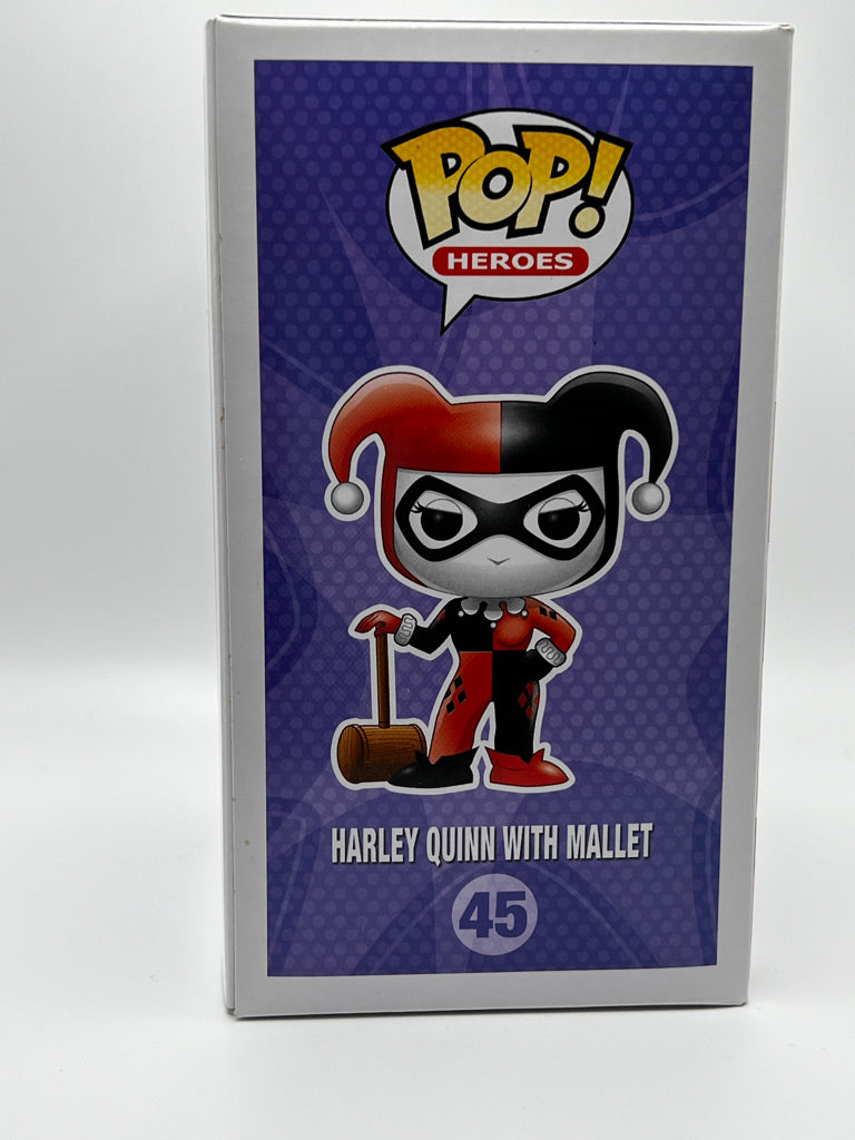 ¡Funko Pop! DC - Harley Quinn con mazo