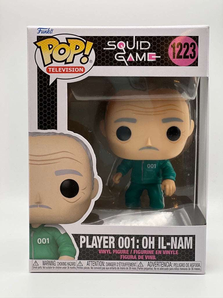 ¡Funko Pop! TV - El juego del calamar - Jugador 001 Oh Il-Nam