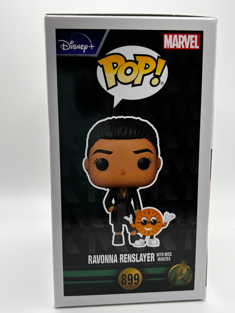 Funko Pop! Heroes - Ravonna Renslayer w/Miss Minutes (Loki) #899