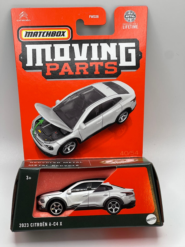 Matchbox Moving Parts - 2023 Citreon e-C4 X (whtie)