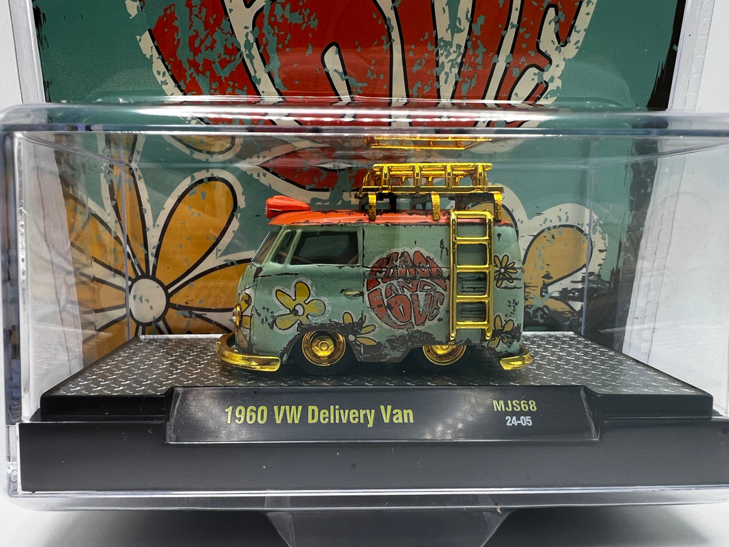 Máquinas M2 - CHASE - 1960 Volkswagen Delivery Peace &amp; Love (desgastado) - Mijo Exclusives