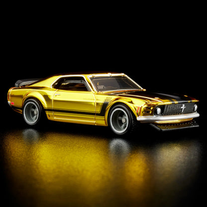 Hot Wheels RLC Exclusive 1970 Ford Mustang Boss 302 (Spectraflame Bright Yellow)