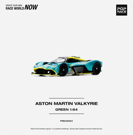 Pop Race - Aston Martin Valkyrie (Satin Marina Blue)