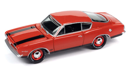 Johnny Lightning -Classic Gold- 1969 Plymouth Barracuda (Barracuda Orange)