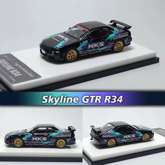 My Model Collect MC - Nissan Skyline GTR R34 (HKS Livery)