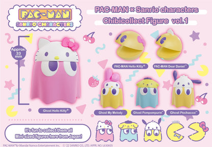 Pac-Man x Sanrio Characters Chibicollect Figure Blind Box (Vol. 1)