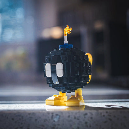 Mini Angry Bomb - Custom LEGO build set by Bricker Builds©️