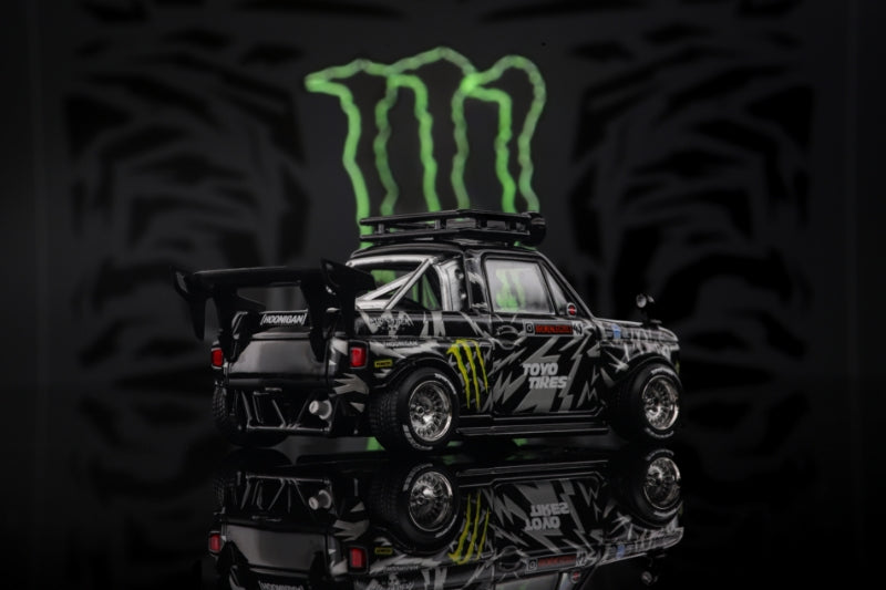 Liberty64 Honda Pickup with trailer (Monster Energy Livery)