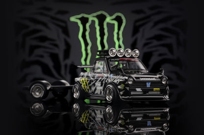 Liberty64 Honda Pickup with trailer (Monster Energy Livery)