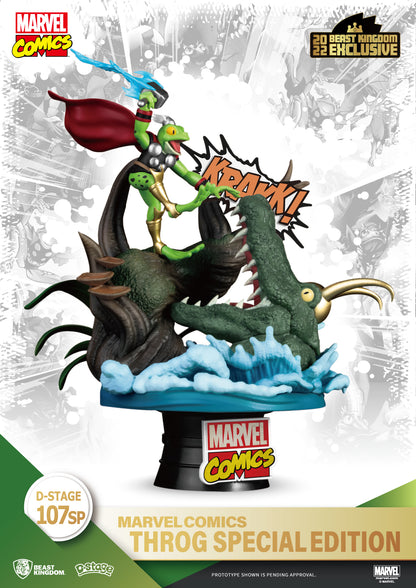 D-Stage SDCC 2022 Marvel Comics Throg 6" Statue (PX Previews SDCC Excl.) DS 107SP