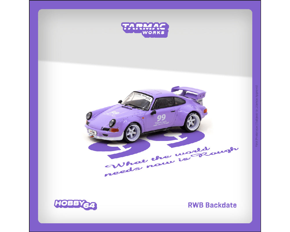 Tarmac Works RWB Backdate Violetta idlers 12 hours 2016 – Hobby64