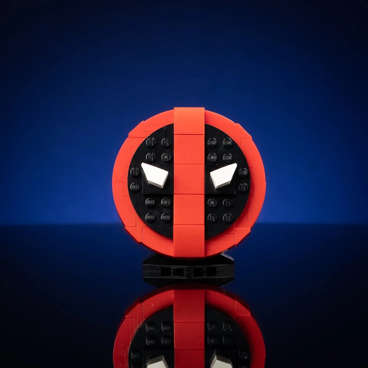 The Merc with a Mouth's Icon (Deadpool) - Custom LEGO build set by Bricker Builds©️