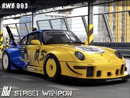 Street Weapon RWB Porsche 993 Dragon Ball Livery (Vegeta)