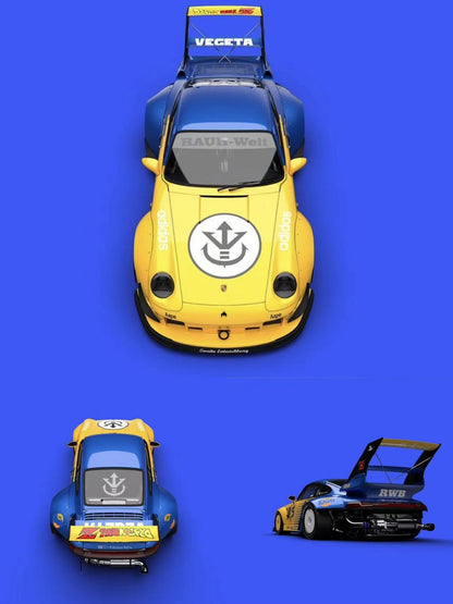 Street Weapon RWB Porsche 993 Dragon Ball Livery (Vegeta)