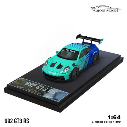 (PREORDER) Aurora Model Porsche 992 GT3 RS (Falken Livery-no figure)