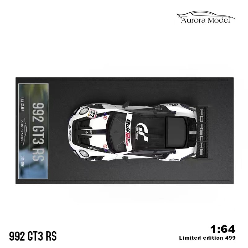 (PREORDER) Aurora Model Porsche 992 GT3 RS (GT Livery-no figure)