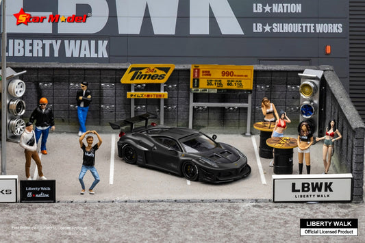 Star Model LB-Silhouette Works 458 GT (Black-no figure)