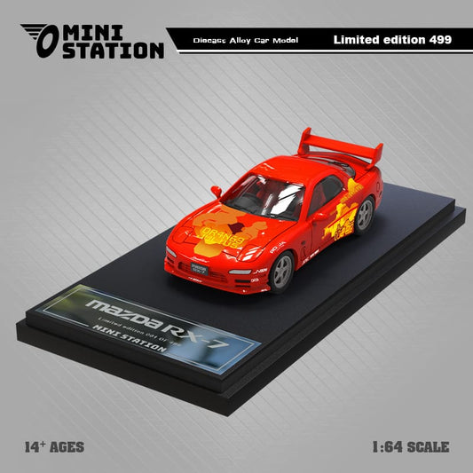 Mini Station RX-7 Fast &amp; Future (naranja)