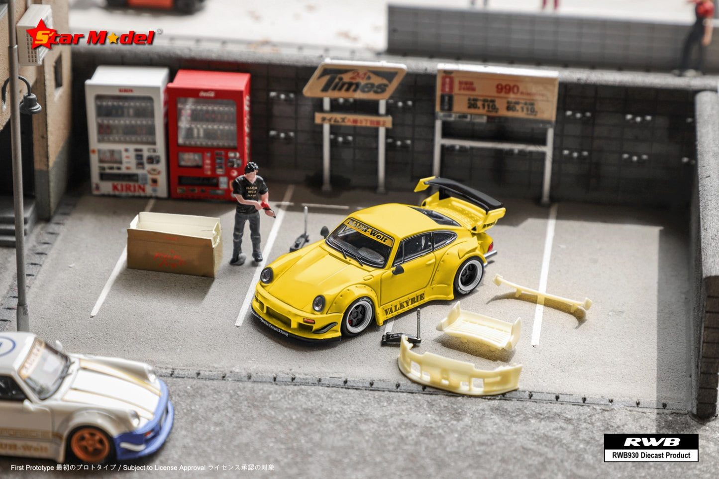 Modelo Estrella Rauh-Welt RWB930 GT (Amarillo Valquiria)