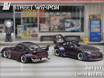 CALLE W64PON RWB Porsche 993 Decoración de Dragon Ball (Goku)